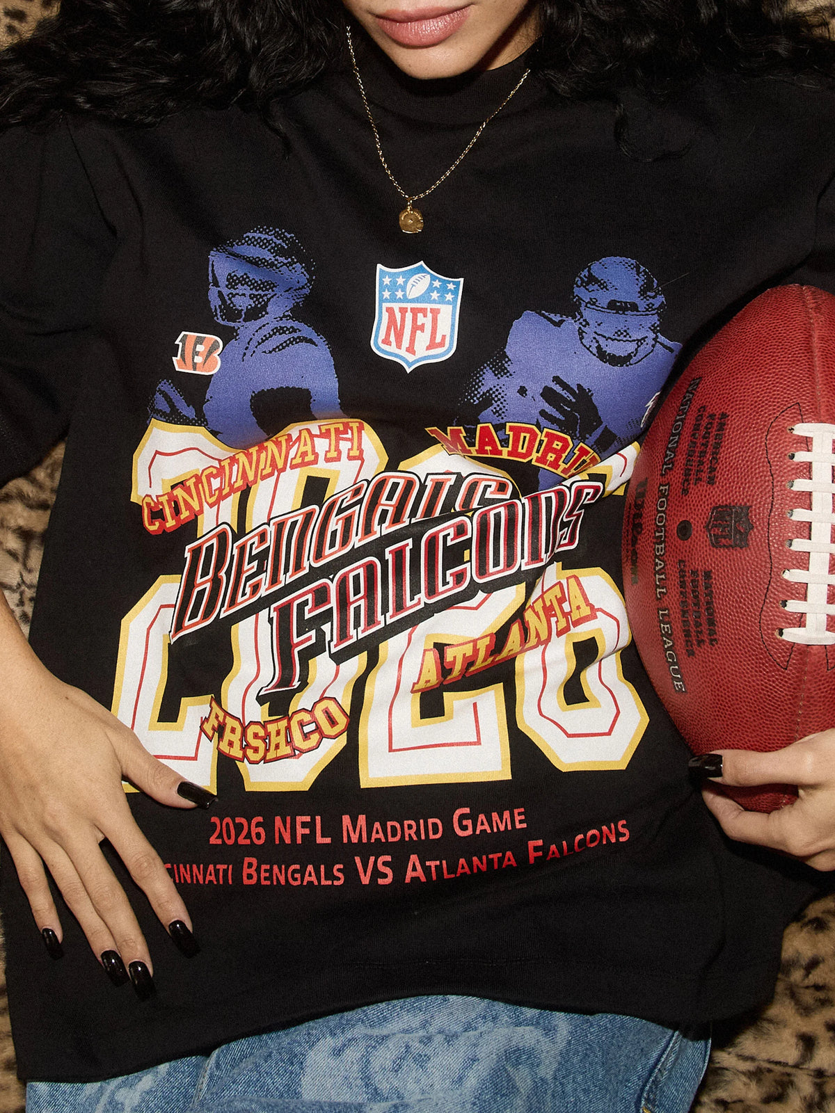 Black Tee NFL x FRSH