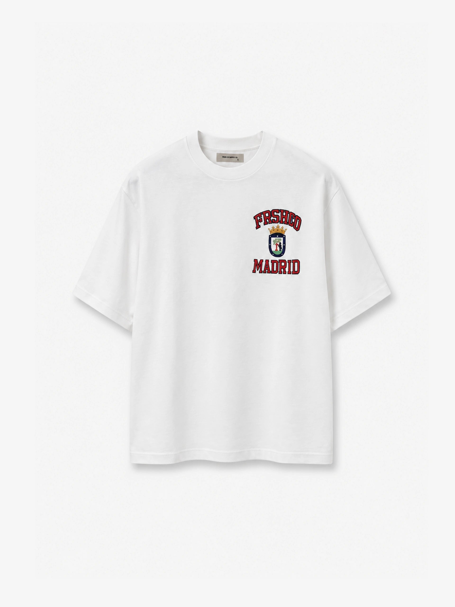 FRSH Madrid Tee White