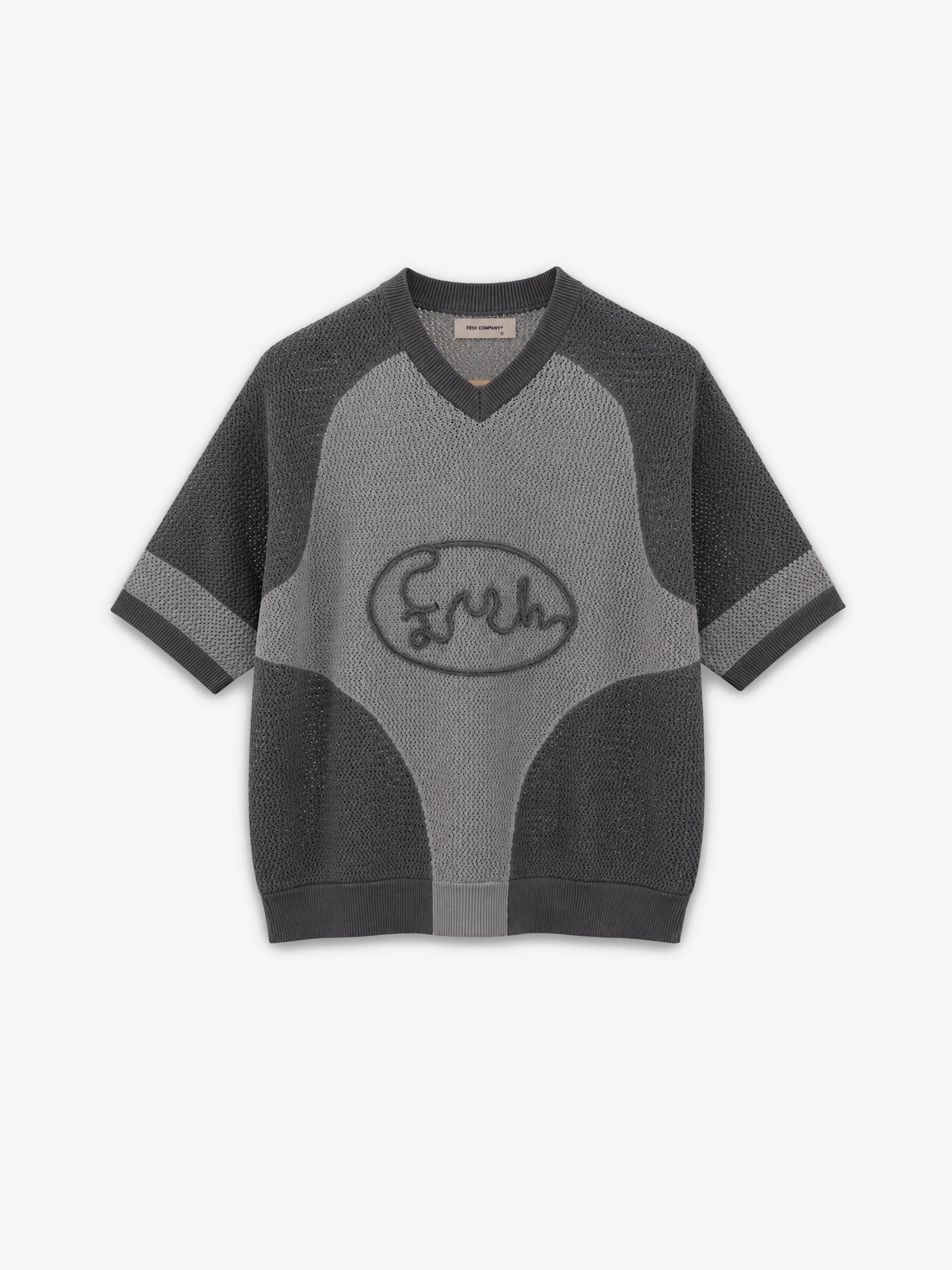 FRSH Oval Logo Knit Football Jersey