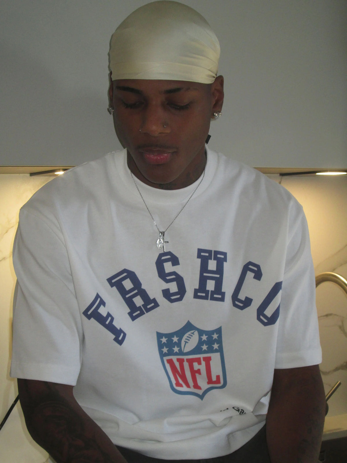 White Tee NFL x FRSH